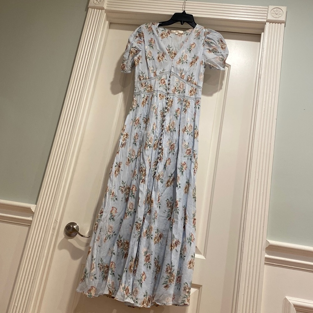 Loveshackfancy floral maxi dress